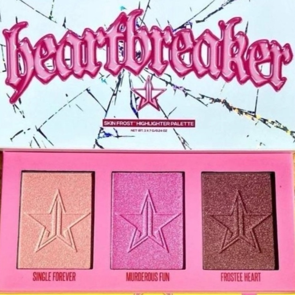 JEFFREE STAR Highlighter Palette
HEARTBREAKER